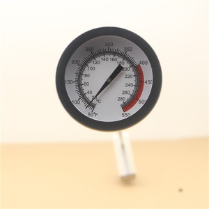 52mm 직경 스테인레스 스틸 디지털 딥 프라이어 온도계 오일 온도 게이지 클립 튀김 오븐 플라스틱 재료 저울 - Product Image 5