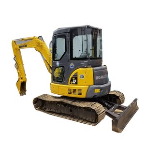 Excavatrice d'occasion Komatsu PC35MR, 3,5 tonnes, sur chenilles, moteur et composants de pompe japonais de haute qualité, bon état - Product Image 1