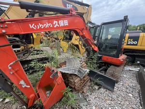 Miniexcavadora Usada KUBOTA KX155-5 de 5 Toneladas con Diseño de Ahorro de Energía, Multimodo, para Paisajismo y Modelado del Terreno - Product Image 2
