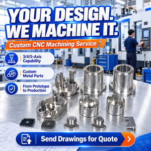 Piezas de Precisión Mecanizadas por CNC, Piezas de Acero Inoxidable con Envío 100% a Tiempo, Servicio de Mecanizado CNC, Fresado CNC, Torneado CNC - Product Image 1