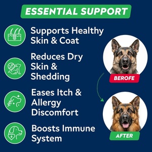 High Quality Anti <strong>Itch</strong> Skin and Coat Immune Support <strong>Dog</strong> Supplement Pet Collagen Drops for <strong>Dogs</strong> &amp; Cats - Product Image 2