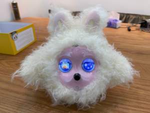 Robot compagnon intelligent IA, jouet en peluche émotionnel, commande vocale intelligente, LED couleur, détection tactile infrarouge, compagnon de sommeil <span class=keywords><strong>pour</strong></span> enfants - Product Image 1