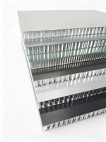 Plafonds suspendus en aluminium alvéolé modernes, ignifuges et imperméables, pour la décoration intérieure des bâtiments