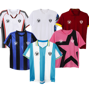 เสื้อฟุตบอลย้อนยุค อิตาลี มิลาน สำหรับผู้ใหญ่ ชุดเหย้า ชุดเยือน เสื้อฟุตบอลวินเทจ สไตล์คลาสสิก - Product Image 1