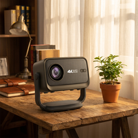 Proyector Inteligente P20 de Fábrica, 4K, 2GB, 32GB, Android 14, Full HD 1080P, 550ANSI Lúmenes, Enfoque Automático, WiFi 5G, Tiro Corto, Cine en Casa