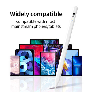 Phổ hoạt động Stylus Bút tương thích cho IOS & Android Màn hình cảm ứng có thể sạc lại Stylus tip cho iPad/iPad Pro/không khí/mini/điện thoại - Product Image 3