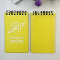 Carnet spirale imperméable toutes saisons en gros, bloc-notes en papier de pierre résistant aux déchirures, logo personnalisé pour le travail sur le terrain