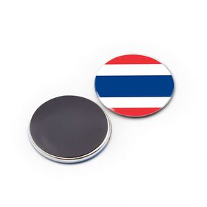 Aimant de réfrigérateur rond en métal de 58 mm, design personnalisé, pour photos, style bohème - Product Image 4