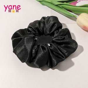 Accessori dei capelli delle donne nido di uccello clip di capelli con la coda di cavallo scrunchies raso - Product Image 3