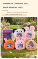 Jouets pour enfants, robot compagnon interactif, poupée en peluche pour enfants, cadeau d'apprentissage des langues, robot de service en silicone