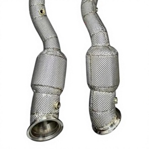 Tuyau d'échappement de haute qualité adapté à la Ferrari 812 GTS, collecteur d'échappement, collecteur de gaz, downpipe en acier inoxydable 275462 275463 - Product Image 4
