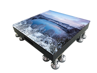 P3.9 Panneaux interactifs de blocs de carreaux de danse Module d'écran d'affichage à LED pour piste de danse Affichage de location à LED pour piste de danse