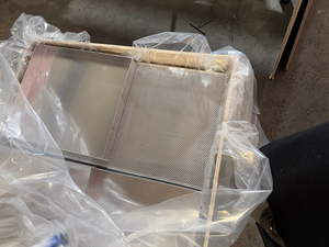 <span class=keywords><strong>Teglia</strong></span> per il pane, saldare a mano la <span class=keywords><strong>teglia</strong></span> in <span class=keywords><strong>alluminio</strong></span> con doppio bordo, <span class=keywords><strong>teglia</strong></span> da forno - Product Image 5