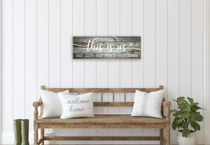 Junji Tường Bằng Gỗ Dấu Hiệu Nhà Tình Bạn Tình Yêu Dấu Hiệu Cho Món Quà Trang Trí Nội Thất Gỗ Treo sige, Độc Đáo Và Có Ý Nghĩa Quà Tặng Cho Bạn Bè - Product Image 5