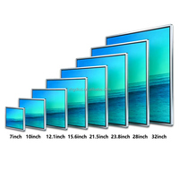 Module d'affichage haute luminosité 32 pouces 1920x1080 500 1000 1500 2500 Nits, écran LCD IPS 32 pouces avec kits de carte de commande
