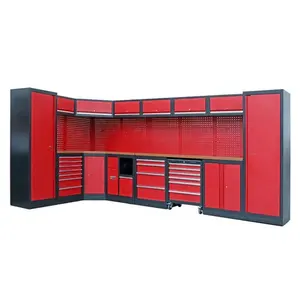 Jcorner Tường Modular Công Cụ Hệ Thống Tủ Cho Cơ Khí Nhà Để Xe Cán Hộp Công Cụ Giỏ Hàng Lưu Trữ Tủ Bàn Làm Việc