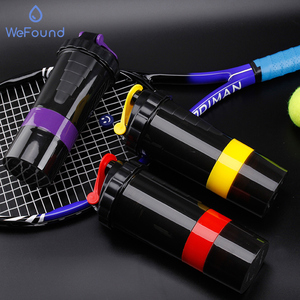 Gobelets à protéines en Tritan noir mat en plastique, bouteille personnalisée, <span class=keywords><strong>shaker</strong></span> de gym - Product Image 1