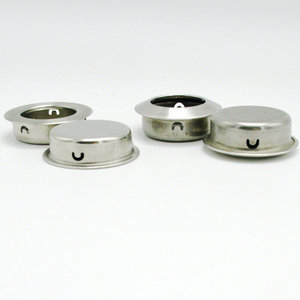 Stainless Steel Round Concealed Handles For Drawer Cabinet Furniture Minimalist Design Antirust Feature - Product Image 3