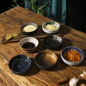 Ensemble de plats à <span class=keywords><strong>sauce</strong></span> pour sushi en céramique rétro de luxe, petit bol miniature, service de restaurant, utilisation à domicile, mariage - Product Image 5