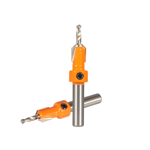 Foret à chanfreiner HSS à queue de 8 mm, 90 degrés, pour le travail du bois, en acier à haute teneur en carbone, pour le perçage de trous de vis encastrés - Product Image 3