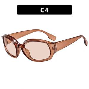 Lunettes de soleil de sport ovales surdimensionnées personnalisées 2023 pour hommes et femmes, style Y2K, protection UV400 - Product Image 6