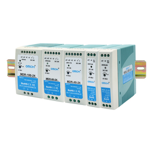 OMCH MDR Serie Din-Rail SMPS 10W 20W 40W 60W 100W 12V 24V 48V AC DC Fuente de alimentación conmutada industrial personalizable - Product Image 1