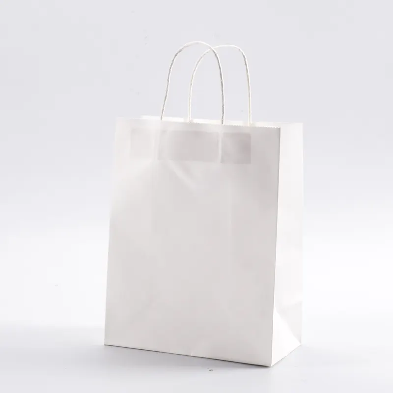 victoria secret recycled disposable brown kraft paper tote bags with rope handles for jewelry