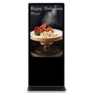 Reproductor multimedia de señalización digital con pantalla táctil 4K HD de 43/55 pulgadas para montaje en pared, pantalla publicitaria integrada con pantalla táctil Android - Product Image 2