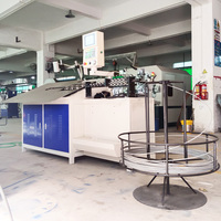 Máquina de Alta Velocidad CNC PLC para Fabricar Ganchos de Alambre de Acero Inoxidable, Máquina Automática de Doblado de Alambre Metálico 2D y 3D para Formar Ganchos para Ropa