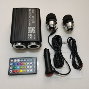 Lámpara LED de <span class=keywords><strong>fibra</strong></span> óptica intermitente de dos colores de dos canales, Control remoto, controles de aplicación de teléfono móvil, música, luz Led de <span class=keywords><strong>fibra</strong></span> óptica - Product Image 6