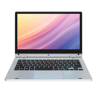 GISENTEC Professionnel Affaires 11.6 pouces LPDDR4 6GB SSD 128GB 256GB 512GB Angle d'ouverture de l'écran tactile Ordinateur portable 360 °