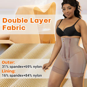 Özel Kompresyon Ameliyatı Sonrası Liposuction Operasyonu Popo Kaldırıcı BBL Fajas Colombianas Büyük Beden Kadınlar İçin Şekillendirici İç Giyim - Product Image 5