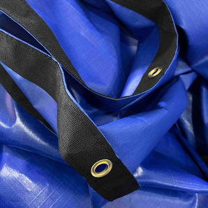 Yitex 27 '* 20' Vinyle Bâche Bois Rabat Drop Côté 1 Poche 3 Rangée Sangle D-ring Rouleau Transfert Remorque Dump System - Product Image 1