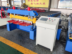 Machine à fabriquer des tôles de zinc ondulées, machine à profiler les tôles pour toiture - Product Image 6