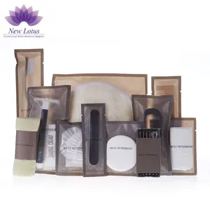 Luxury Airline/Hotel Bathroom Portable Amenities Sets 5 Star Hotel Toiletry Kit