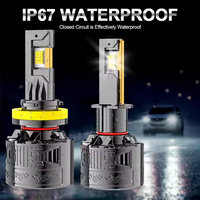 Ampoules de phares LED haute puissance 130W 12000LM T200, faisceau haut et bas, H4 H7 6500K, phares LED 9004 9007, lumière LED personnalisée