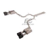 Tubo de Escape Valvetronic de Acero Inoxidable con Potencia Mejorada, Silenciador Catback, Compatible con Porsche Cayenne 958 3.0T 2011-2017