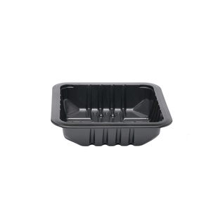 Recyclable Eco-Friendly Lightweight PP Disposable Tray, Secure Sealed Food <strong>Container</strong> for Precut <strong>Veggies</strong>, Fruits and Salads - Product Image 2