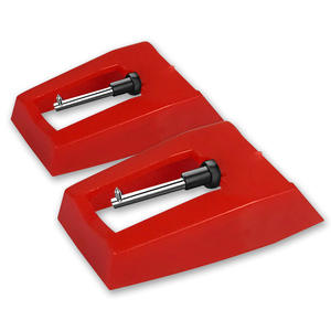 เข็มสไตลัสปลายรูปทรงรูบี้ ผลิตจากอะลูมิเนียมและพลาสติก ทนทาน สไตล์เรโทร สำหรับเครื่องเล่นแผ่นเสียงไวนิล อุปกรณ์เสริมสำหรับเครื่องเล่นแผ่นเสียงที่บ้าน - Product Image 3