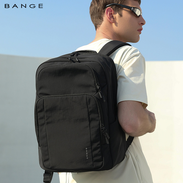 BANGE 2025 Waterproof School Backpack Lightweight Large Capacity Travel Bag Business Laptop Backpack for Men Women