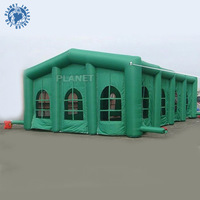 Camping Grand Chapiteau Gonflable Publicitaire Led Air Trade Show Party Tent Tente Extérieure Gonflable Maison À Vendre
