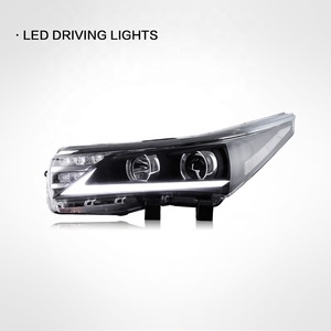 ชุดไฟหน้าสำหรับ Toyota Corolla ปี 2014 2015 2016 รุ่นใหม่ พร้อมไฟ LED <span class=keywords><strong>Daytime</strong></span> Running Lights เลนส์ Bifocal และหลอดไฟซีนอน - Product Image 1