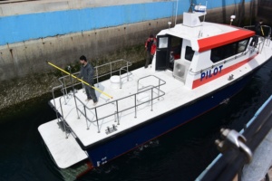 Grandsea 15m 49FT <span class=keywords><strong>Barca</strong></span> Pilota Marina in Vetroresina per Porto in Vendita - Product Image 3
