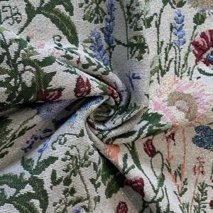 Tela Jacquard para vestidos, patrón de jardín, poliéster, algodón, brocado, hilo tejido, tela teñida para tapiz, cortina, manta - Product Image 4