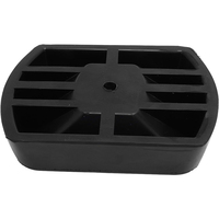 Nouveau stabilisateur Boatmenex, butée de roue simple en caoutchouc, caoutchouc de frein de roue pour remorque de voyage et chargement