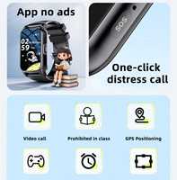 Reloj Inteligente para Niños VS06 Cuadrado IP67 con GPS, Ubicación WiFi, SOS de Emergencia, Monitoreo de Salud con un Clic, Detección de Caídas, Pantalla de 1.47 Pulgadas