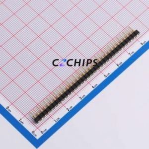 SS-132-G-2 Pin Socket Through hole Component (THT),P=2.54mm Connector 2.54mm Round Hole Through Hole Single Row - Product Image 1