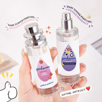 Eau de parfum 35 ml best-seller, format voyage, vaporisateur, parfum léger en rose, violet, bleu, blanc pour enfants et adultes