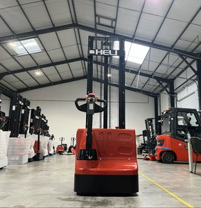 Heli CDD12 <strong>Electric</strong> Pallet <strong>Stacker</strong> 1.2 Ton Battery <strong>Powered</strong> Warehouse <strong>Lifting</strong> Equipment for Efficient Material Handling - Product Image 3