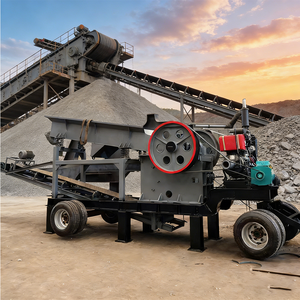 Trituradora de Martillos Diésel PE220x350, Planta Portátil de Trituración de Piedra y <span class=keywords><strong>Roca</strong></span>, Motor AC de Alta Capacidad para Minería y Canteras - Product Image 1